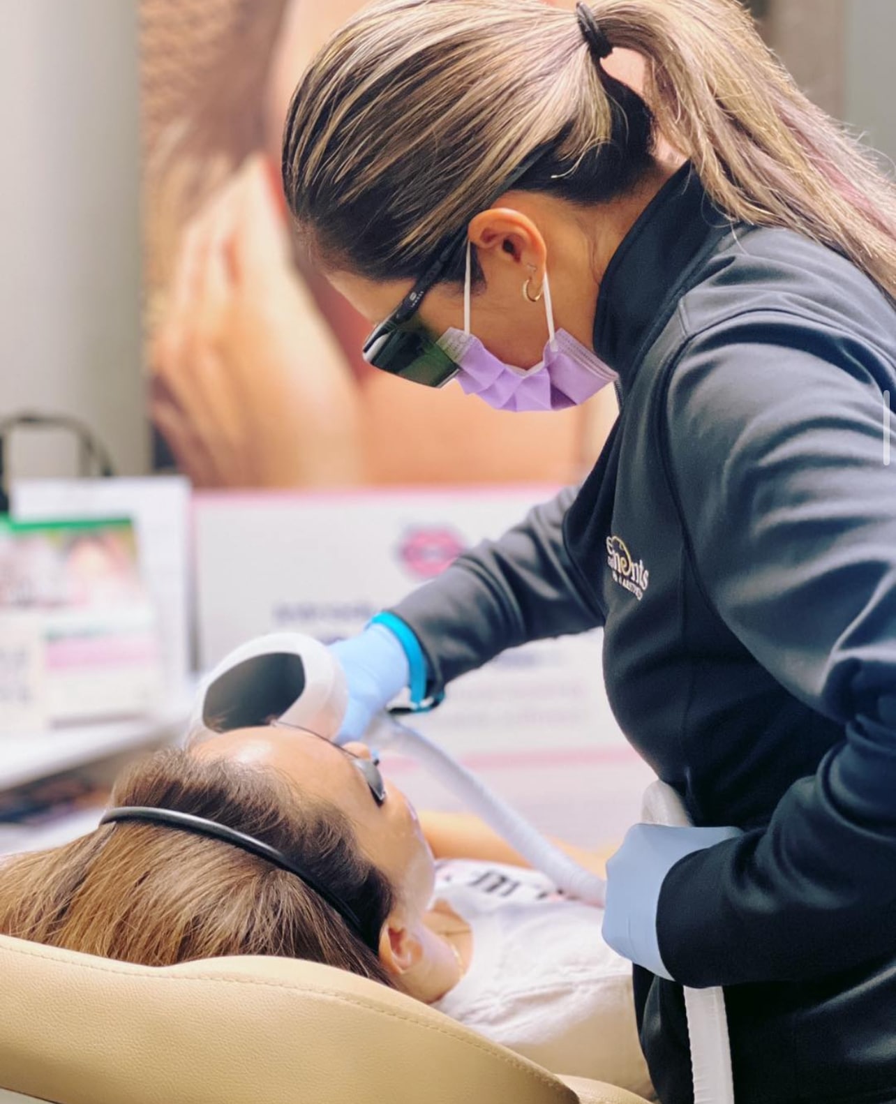 Laser treatment at Elements Dental Spa